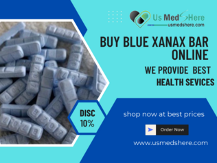 Buy Blue Xanax-Bar Online with Multiple Payment Option