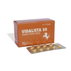 Buy Vidalista 20 mg | Tadalafil Cialis Tablet (20% Off)