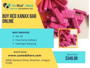 Buy Red Xanax Bar online and Get Instant Discount On usmedshere